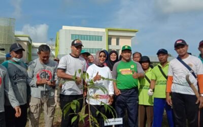 LDII Kalbar Tanam Ratusan Bunga di RSUD Dr Rubini, Begini Tanggapan Bupati Mempawah