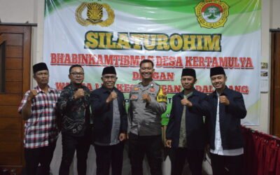 PC LDII PADALARANG BERSAMA BHABINKAMTIBMAS DESA KERTAMULYA GELAR SOSIALISASI KEAMANAN DAN KETERTIBAN MASYARAKAT