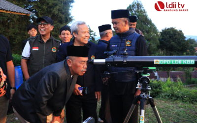 Wakil Bupati KBB dan Kakanwil Kemenag Jabar Tinjau Rukyatul Hilal LDII KBB