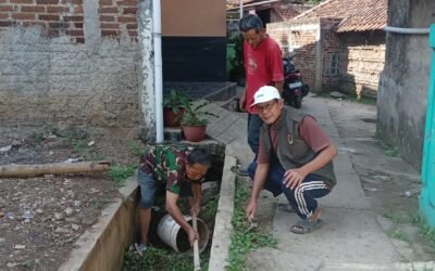 PC LDII Ngamprah Bersama Warga RT 03 RW 03 Desa Tanimulya Gelar Kegiatan Kerja Bakti