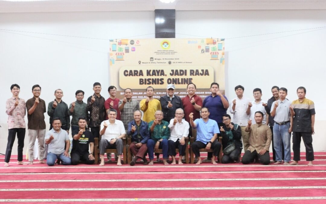 PERKUAT GENERASI MUDA LDII, DPD LDII KBB GELAR PELATIHAN BISNIS ONLINE